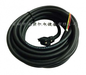 三菱電機(jī)電源線MR-PWS1CBL5M-A1-L，三菱MR-JE，MR-J4,MR-J3系列電機(jī)專用