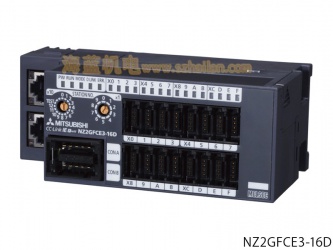NZ2GFCE3-16DE|16點(diǎn) DC24V（源型）輸入，遠(yuǎn)程模塊、e-CON連接器、3線式